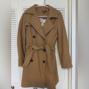Warm Tan Pea Coat